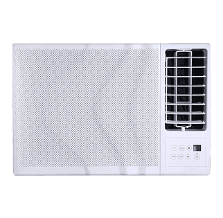 Front view of the Carrier Aura window type aircon with 8 in 1 Air Filter Technology and powerful cooling for low costs