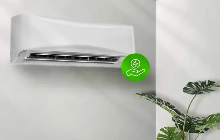 An energy efficient split type aircon